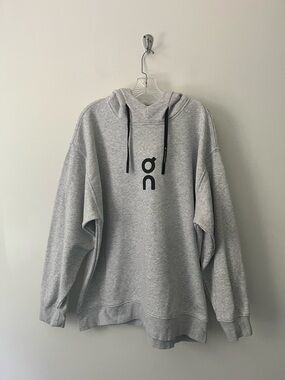 ON Cloud Club Hoodie Logo Pullover Gray Men’s XL